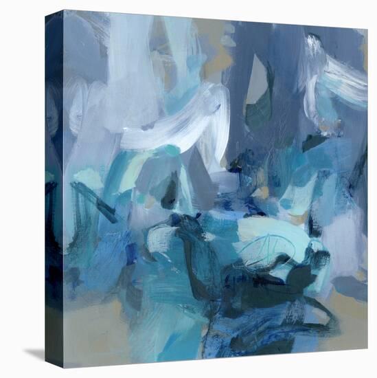 Abstract Blues II-Christina Long-Stretched Canvas