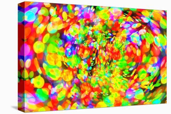 Abstract Bright Bokeh Background-Dink101-Stretched Canvas