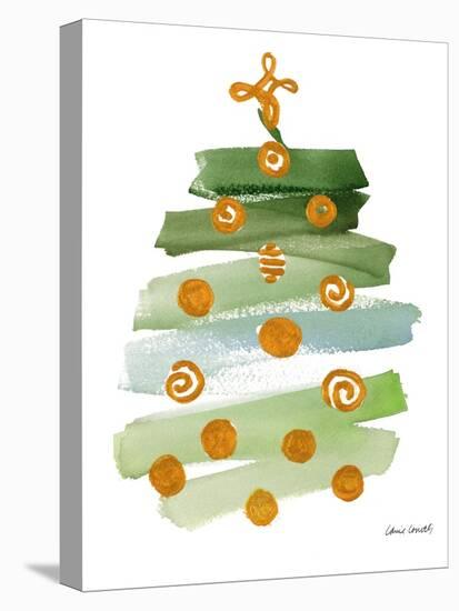 Abstract Christmas Tree I-Lanie Loreth-Stretched Canvas