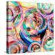 Abstract Colorful Background-Tanor-Stretched Canvas