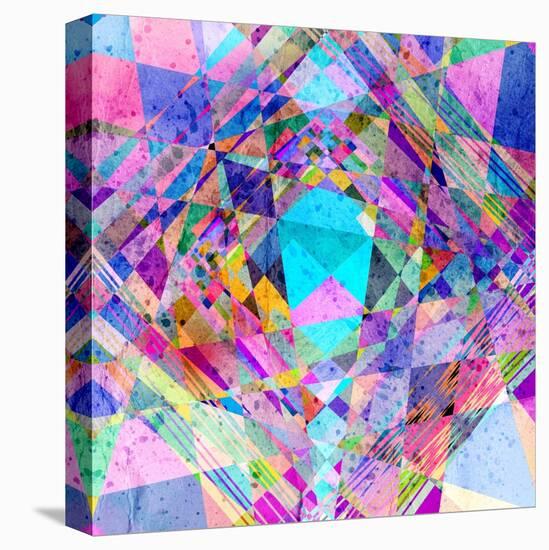 Abstract Colorful Background-Tanor-Stretched Canvas