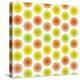 Abstract Colorful Flower Pattern-amovita-Stretched Canvas