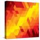 Abstract Colorful Of Diamond, Cube And Square Shapes-smarnad-Stretched Canvas
