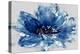 Abstract Floral Blue-David Moore-Stretched Canvas