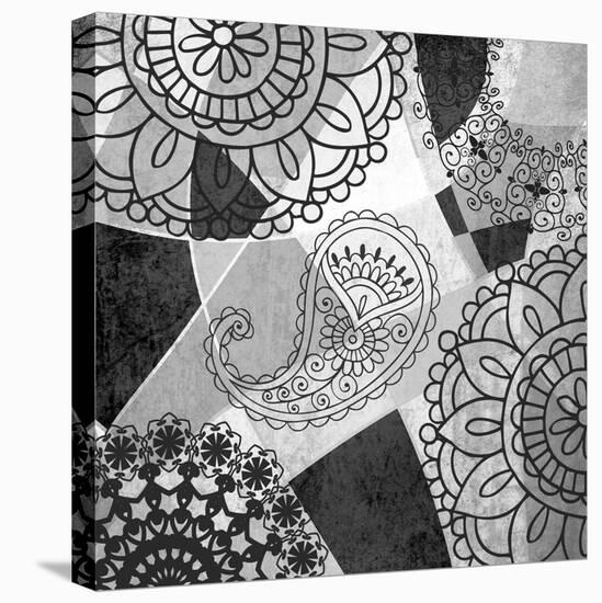 Abstract Floral Pattern-Irena Orlov-Stretched Canvas