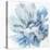 Abstract Flower 2 Blue-David Moore-Stretched Canvas