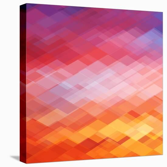 Abstract Geometrical Background-epic44-Stretched Canvas