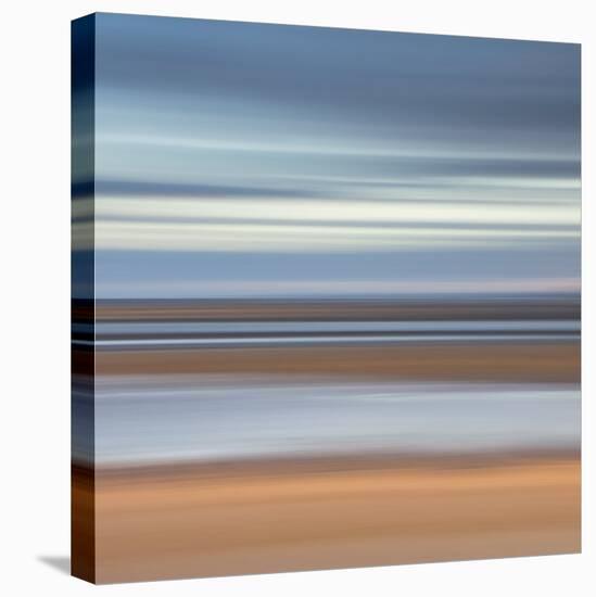 Abstract Image of the View from Alnmouth Beach to the North Sea, Alnmouth, England, UK-Lee Frost-Premier Image Canvas