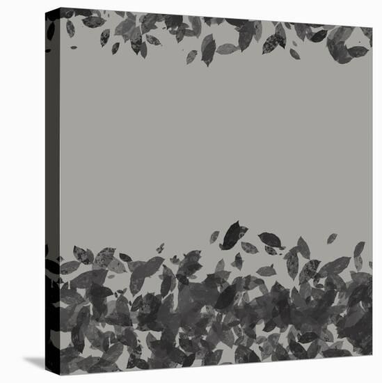 Abstract Leaves 1-Melody Hogan-Stretched Canvas