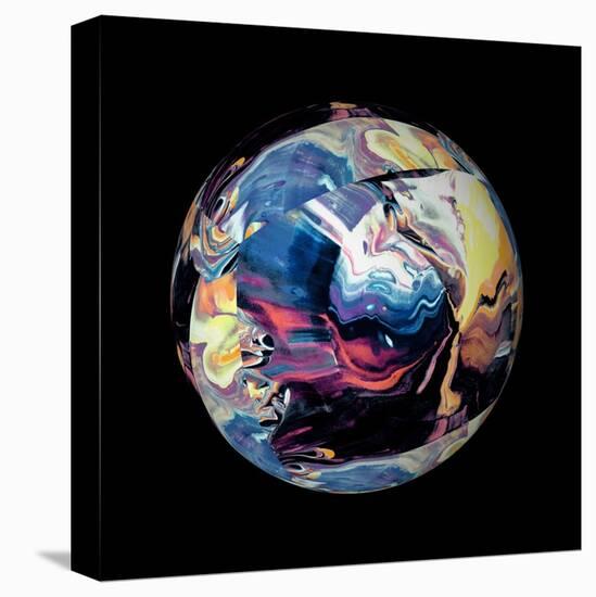 Abstract Marble Ball-Swedish Marble-Stretched Canvas