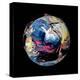 Abstract Marble Ball-Swedish Marble-Stretched Canvas