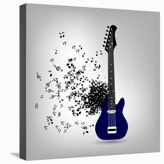 Abstract Music Illustration for Your Design-Oleg Gapeenko-Stretched Canvas