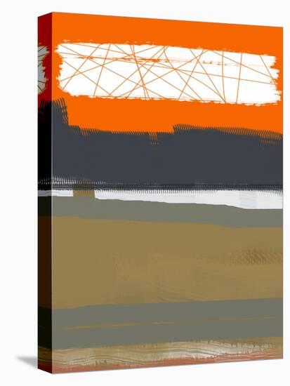 Abstract Orange 1-NaxArt-Stretched Canvas