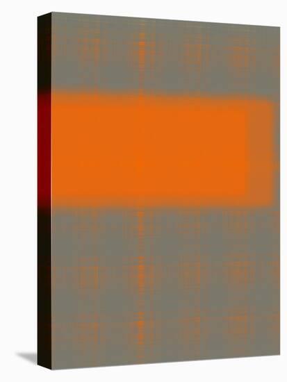 Abstract Orange 3-NaxArt-Stretched Canvas