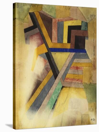 Abstract Painting-Paul Klee-Stretched Canvas