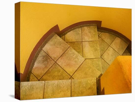 Abstract Pattern on Stairs, San Miguel De Allende, Mexico-Nancy Rotenberg-Premier Image Canvas