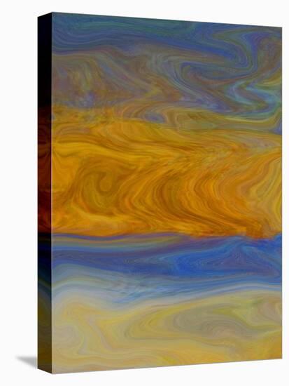Abstract Ray of Hope-Ricki Mountain-Stretched Canvas