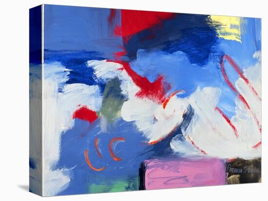 Abstract, Red, Blue-Patricia Brown-Premier Image Canvas