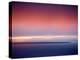 Abstract Sunset-Savanah Plank-Stretched Canvas