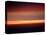 Abstract Sunset-Savanah Plank-Stretched Canvas