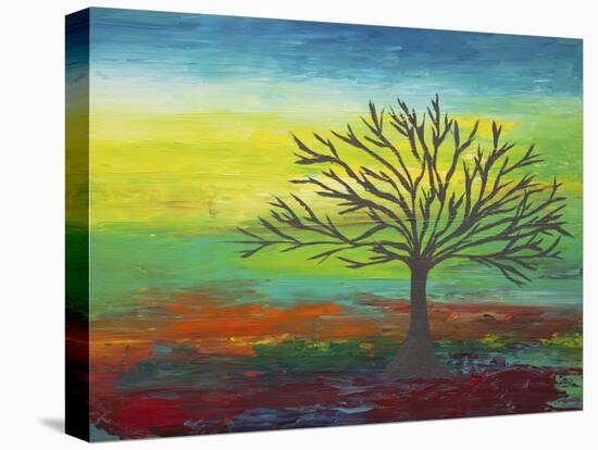 Abstract Tree 3-Hilary Winfield-Premier Image Canvas