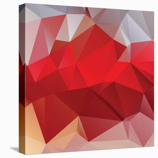 Abstract Triangle Background-Dmitriy Sergeev-Stretched Canvas