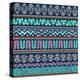 Abstract Tribal Pattern-transiastock-Stretched Canvas