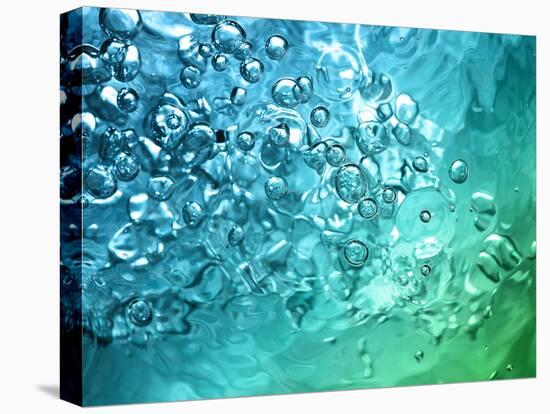 Abstract Water With Bubbles-nikkytok-Premier Image Canvas