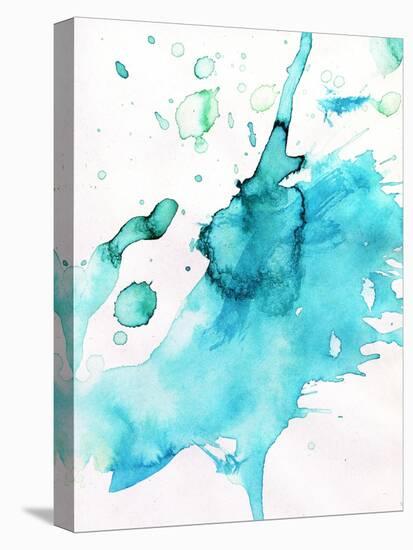 Abstract Watercolor Hand Painted Background-katritch-Stretched Canvas