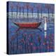 Abundant River-Michel Rauscher-Stretched Canvas