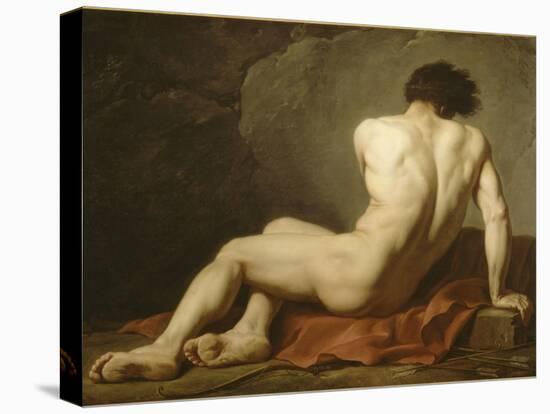 Académie d'Homme dite Patrocle-Jacques-Louis David-Premier Image Canvas