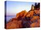 Acadia NP, Maine. Bass Harbor Head Lighthouse at Sunrise-Scott T. Smith-Premier Image Canvas