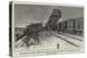 Accident on the Midland Railway Near Sheffield, the Trains after the Collision-null-Premier Image Canvas