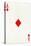 Ace of Diamonds from a deck of Goodall & Son Ltd. playing cards, c1940-Unknown-Premier Image Canvas