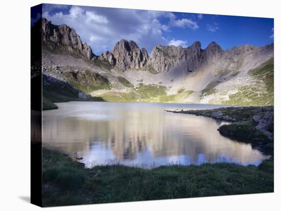 Acherito Lake in the Pyrenees Mountains, Spain-Inaki Relanzon-Premier Image Canvas