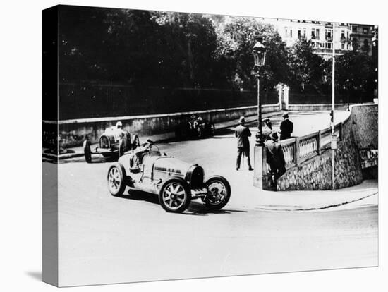 Achille Varzi and Tazio Nuvolari, Monaco Grand Prix, 1933-null-Premier Image Canvas