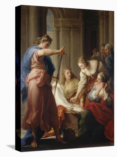 Achilles at the Court of Lycomedes-Pompeo Batoni-Premier Image Canvas