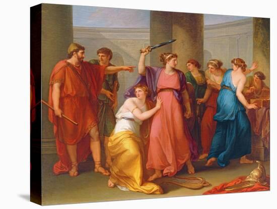 Achilles Discovered-Angelica Kauffmann-Premier Image Canvas