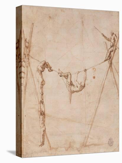 Acrobats on a Rope-José de Ribera-Premier Image Canvas