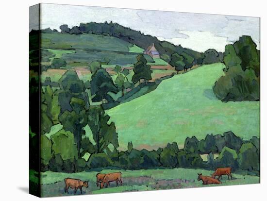 Across Bolham Water-Robert Polhill Bevan-Premier Image Canvas