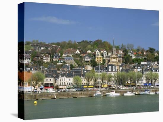 Across the Touques River, Deauville, Normandy, France, Europe-Pearl Bucknall-Premier Image Canvas