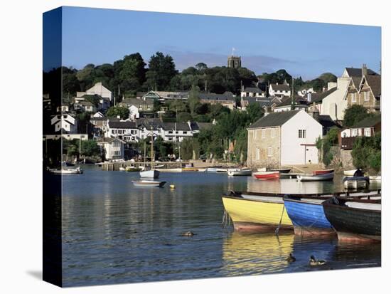 Across Water from Noss Mayo to the Village of Newton Ferrers, Near Plymouth, Devon, England, UK-Ruth Tomlinson-Premier Image Canvas