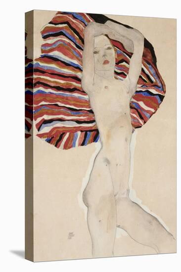 Act Against Coloured Material, 1911-Egon Schiele-Premier Image Canvas