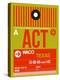 ACT Waco Luggage Tag I-NaxArt-Stretched Canvas