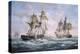 Action Between U.S. Sloop-Of-War "Wasp" and H.M. Brig-Of-War "Frolic", 1812-Richard Willis-Premier Image Canvas