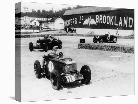 Action from the British Empire Trophy Race, Brooklands, Surrey, 1935-null-Premier Image Canvas