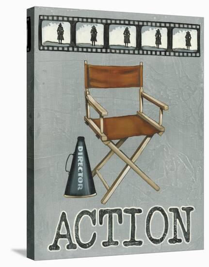 Action-Catherine Jones-Stretched Canvas