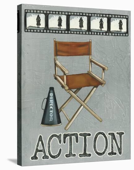 Action-Catherine Jones-Stretched Canvas