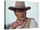 Actor John Wayne During Filming of Western Movie "The Undefeated"-John Dominis-Premier Image Canvas