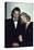 Actors Bruce Willis and Cybill Shepherd-Ann Clifford-Premier Image Canvas